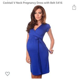 Purpless maternity dress